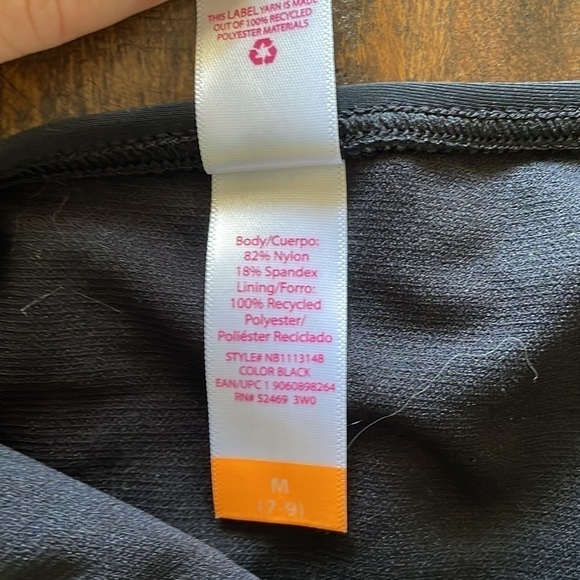 No Boundaries M Juniors Knotted Bikini Bottoms Black NWT - Picture 8 of 9